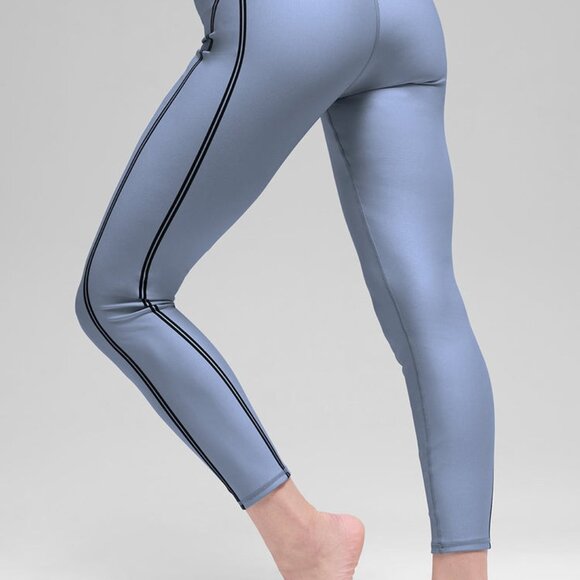 Auth Alo Yoga Airlift High-Waist 7/8 Line Up Legging And Airlift Line Up Bra Set - Picture 5 of 7